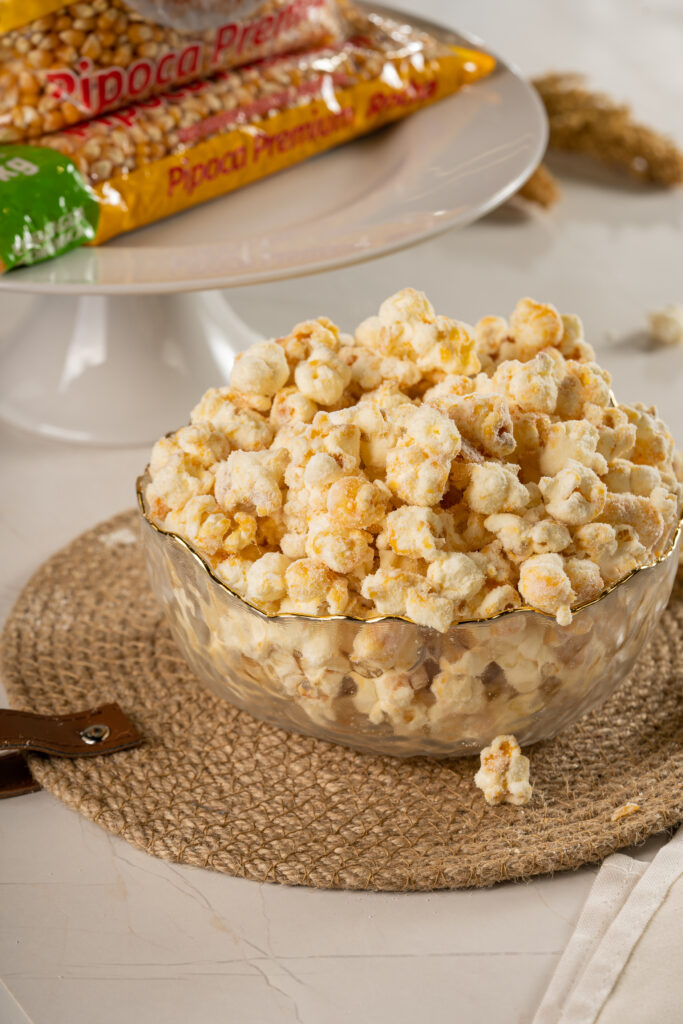 Pipoca Goumert de Leite Ninho